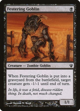 Festering Goblin [Archenemy] MTG Single Magic: The Gathering  | Multizone: Comics And Games