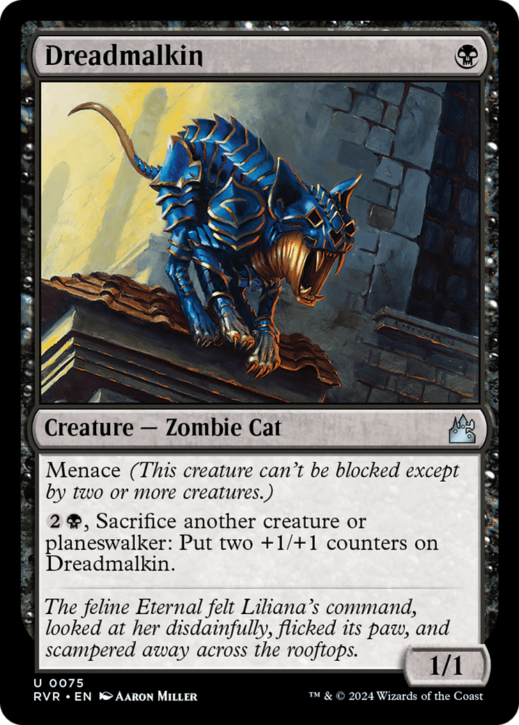 Dreadmalkin [Ravnica Remastered] MTG Single Magic: The Gathering  | Multizone: Comics And Games