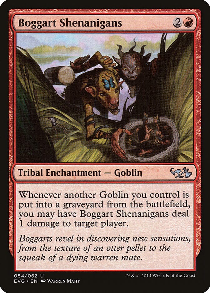 Boggart Shenanigans (Elves vs. Goblins) [Duel Decks Anthology] MTG Single Magic: The Gathering  | Multizone: Comics And Games