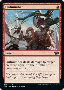 Outnumber [Jumpstart 2022] MTG Single Magic: The Gathering  | Multizone: Comics And Games