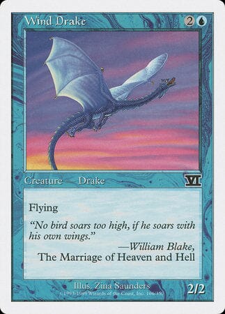 Wind Drake [Classic Sixth Edition] MTG Single Magic: The Gathering  | Multizone: Comics And Games