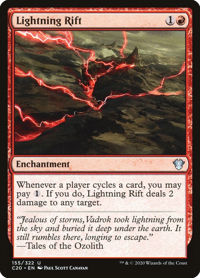 Lightning Rift [Commander 2020] MTG Single Magic: The Gathering  | Multizone: Comics And Games