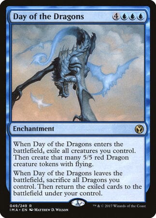 Day of the Dragons [Iconic Masters] MTG Single Magic: The Gathering  | Multizone: Comics And Games