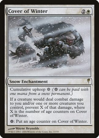 Cover of Winter [Coldsnap] MTG Single Magic: The Gathering  | Multizone: Comics And Games