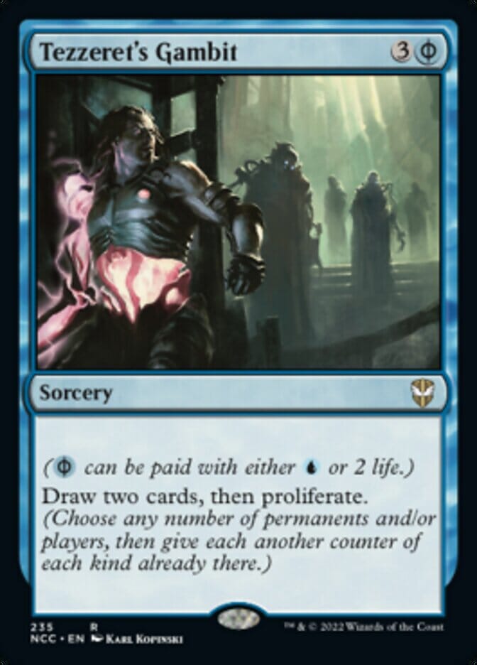 Tezzeret's Gambit [Streets of New Capenna Commander] MTG Single Magic: The Gathering  | Multizone: Comics And Games