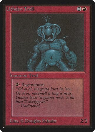 Uthden Troll [Limited Edition Beta] MTG Single Magic: The Gathering  | Multizone: Comics And Games