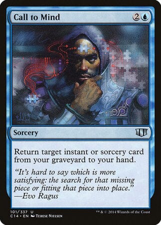 Call to Mind [Commander 2014] MTG Single Magic: The Gathering  | Multizone: Comics And Games
