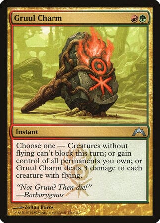 Gruul Charm [Gatecrash] MTG Single Magic: The Gathering  | Multizone: Comics And Games