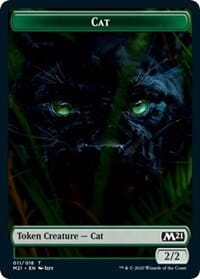 Cat (011) // Goblin Wizard Double-sided Token [Core Set 2021 Tokens] MTG Single Magic: The Gathering  | Multizone: Comics And Games