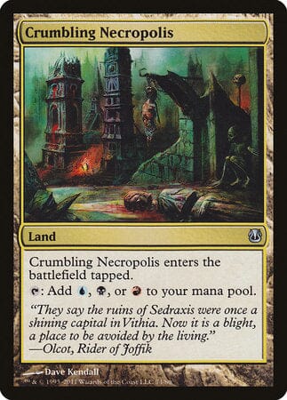 Crumbling Necropolis [Duel Decks: Ajani vs. Nicol Bolas] MTG Single Magic: The Gathering  | Multizone: Comics And Games