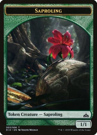 Saproling Token (003) [Rivals of Ixalan Tokens] MTG Single Magic: The Gathering  | Multizone: Comics And Games
