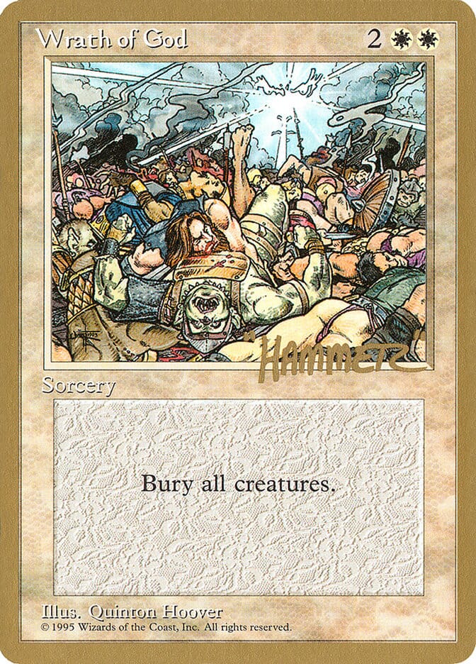 Wrath of God (Shawn "Hammer" Regnier) [Pro Tour Collector Set] MTG Single Magic: The Gathering  | Multizone: Comics And Games