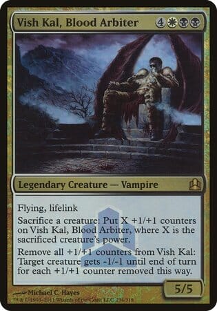 Vish Kal, Blood Arbiter (Commander Launch Promo) [Commander 2011 Launch Party] MTG Single Magic: The Gathering  | Multizone: Comics And Games