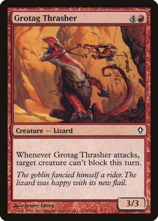 Grotag Thrasher [Worldwake] MTG Single Magic: The Gathering  | Multizone: Comics And Games