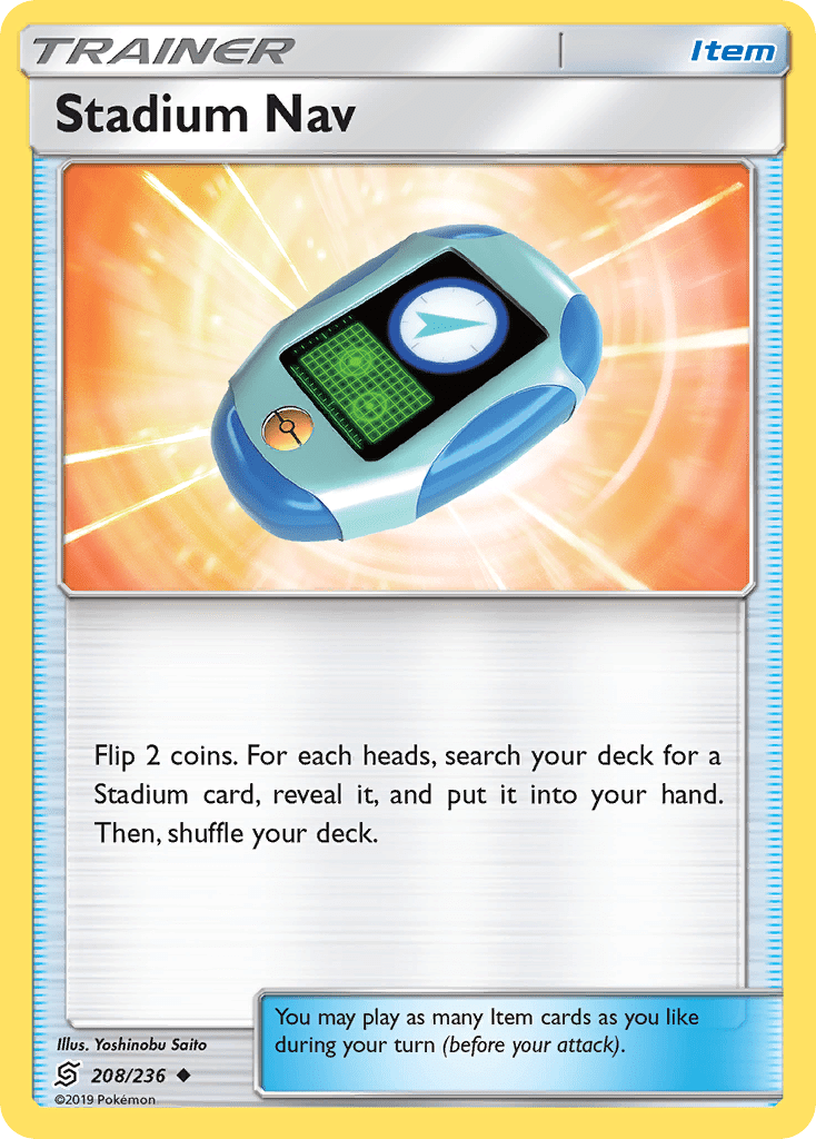 Stadium Nav (208/236) [Sun & Moon: Unified Minds] Pokemon Single Pokémon  | Multizone: Comics And Games