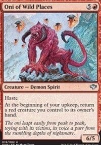 Oni of Wild Places [Duel Decks: Speed vs. Cunning] MTG Single Magic: The Gathering  | Multizone: Comics And Games