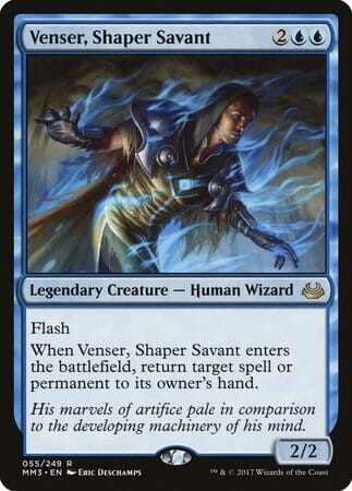 Venser, Shaper Savant [Modern Masters 2017] MTG Single Magic: The Gathering  | Multizone: Comics And Games