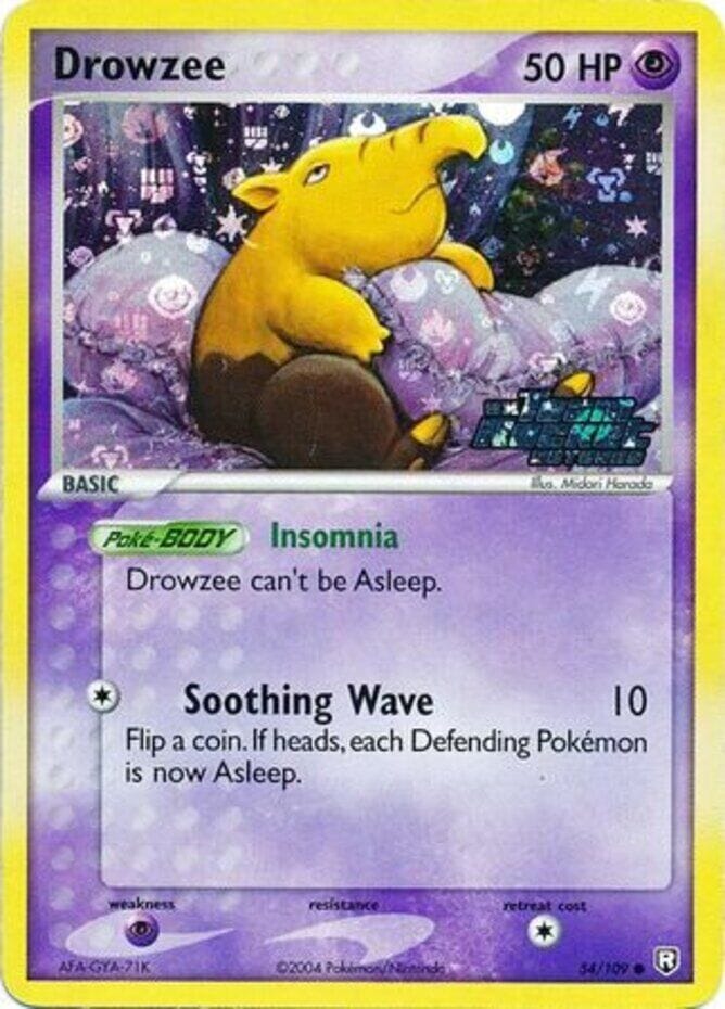 Drowzee (54/109) (Stamped) [EX: Team Rocket Returns] Pokemon Single Pokémon  | Multizone: Comics And Games