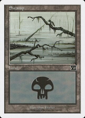 Swamp (340) [Classic Sixth Edition] MTG Single Magic: The Gathering  | Multizone: Comics And Games