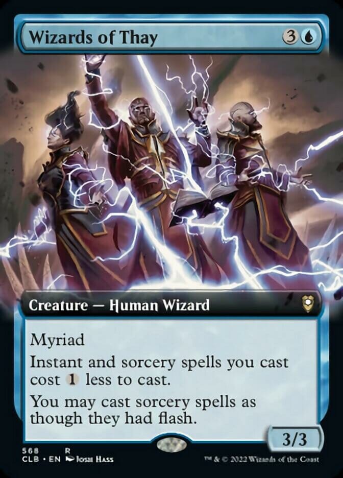 Wizards of Thay (Extended Art) [Commander Legends: Battle for Baldur's Gate] MTG Single Magic: The Gathering  | Multizone: Comics And Games