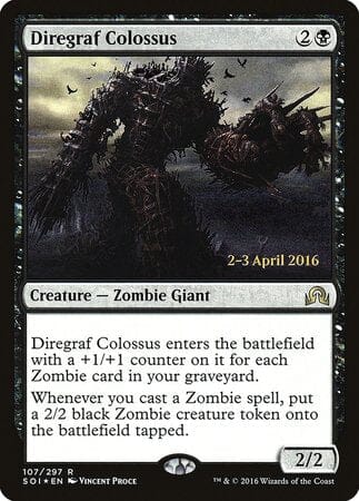 Diregraf Colossus [Shadows over Innistrad Promos] MTG Single Magic: The Gathering  | Multizone: Comics And Games