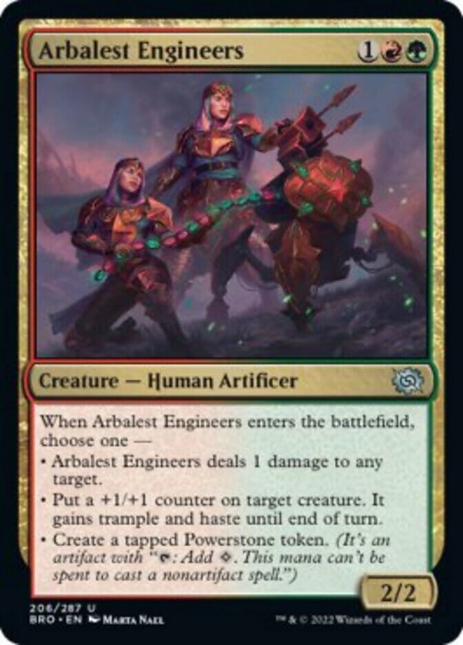 Arbalest Engineers [The Brothers' War] MTG Single Magic: The Gathering  | Multizone: Comics And Games