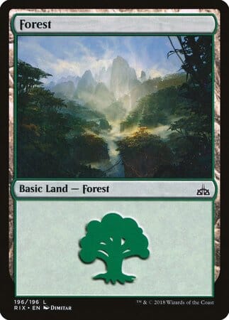 Forest [Rivals of Ixalan] MTG Single Magic: The Gathering  | Multizone: Comics And Games