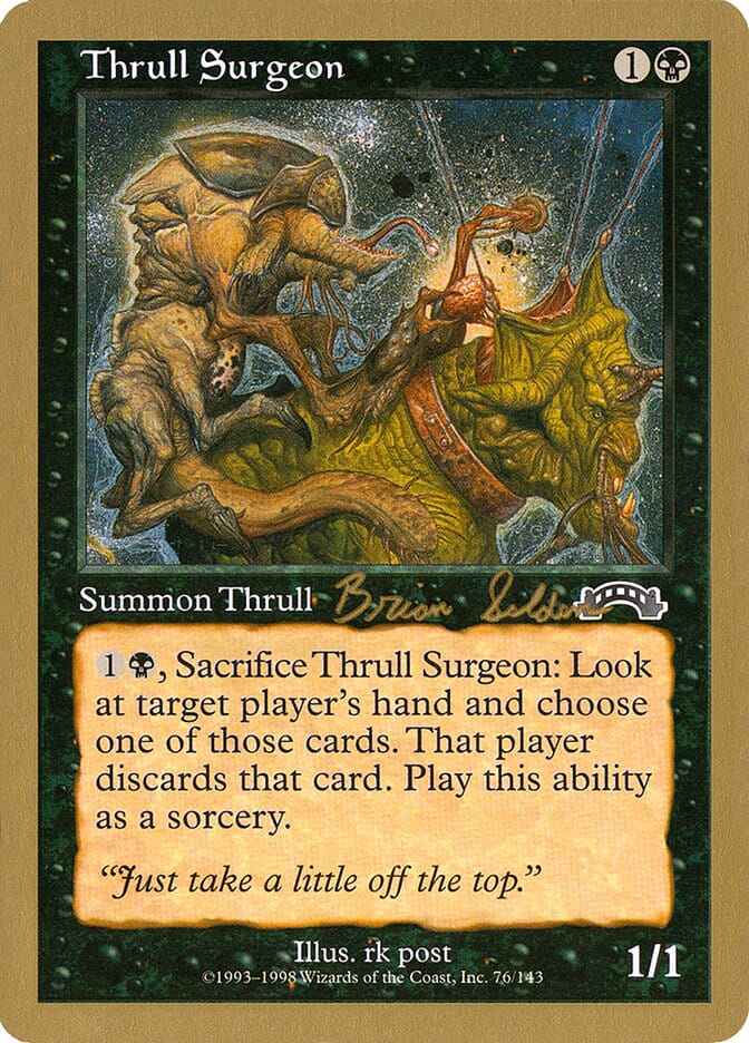 Thrull Surgeon (Brian Selden) [World Championship Decks 1998] MTG Single Magic: The Gathering  | Multizone: Comics And Games