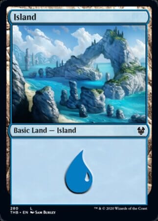 Island (280) [Theros Beyond Death] MTG Single Magic: The Gathering  | Multizone: Comics And Games