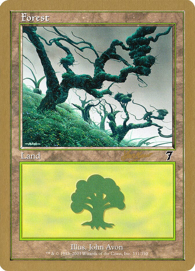 Forest (shh331) (Sim Han How) [World Championship Decks 2002] MTG Single Magic: The Gathering  | Multizone: Comics And Games