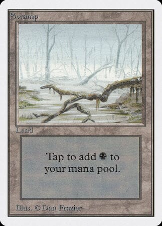 Swamp (A) [Unlimited Edition] MTG Single Magic: The Gathering  | Multizone: Comics And Games