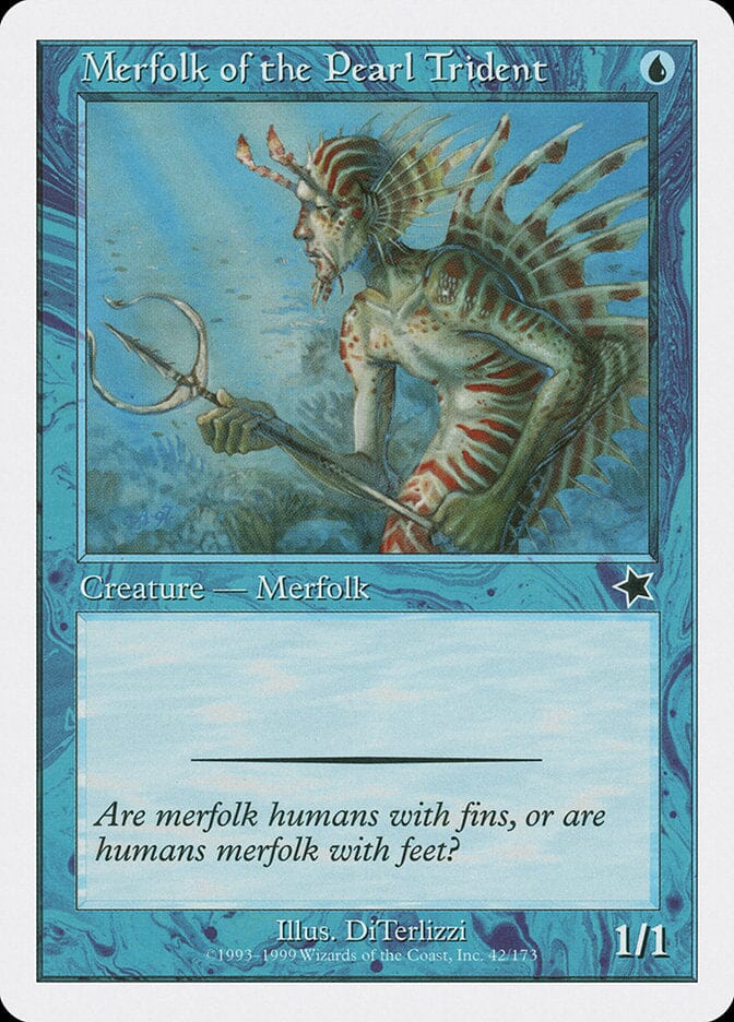 Merfolk of the Pearl Trident [Starter 1999] MTG Single Magic: The Gathering  | Multizone: Comics And Games
