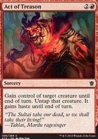 Act of Treason [Khans of Tarkir] MTG Single Magic: The Gathering  | Multizone: Comics And Games