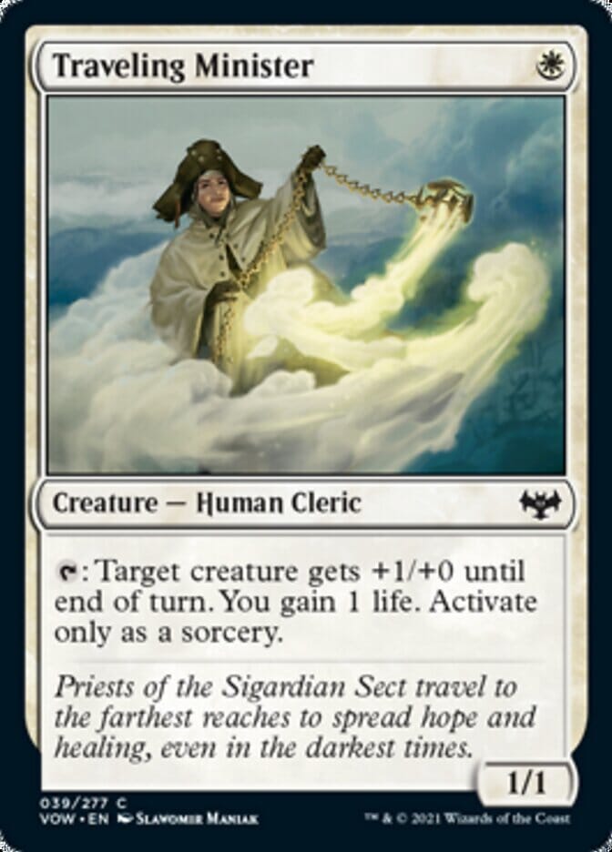 Traveling Minister [Innistrad: Crimson Vow] MTG Single Magic: The Gathering  | Multizone: Comics And Games
