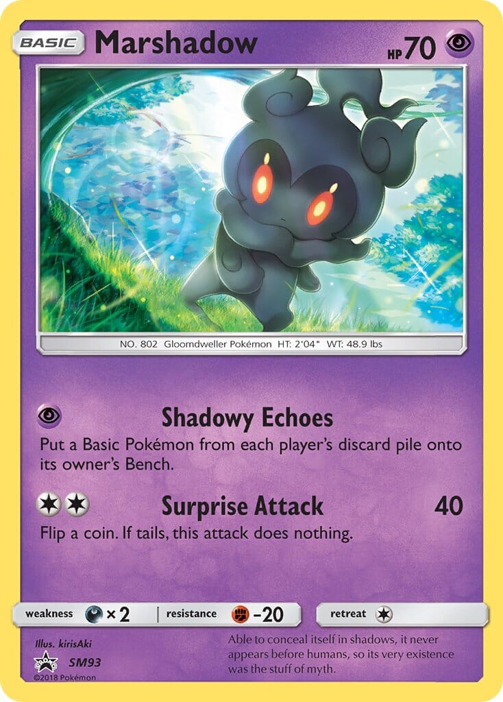 Marshadow (SM93) [Sun & Moon: Black Star Promos] Pokemon Single Pokémon  | Multizone: Comics And Games