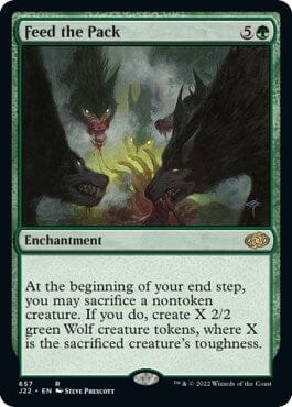 Feed the Pack [Jumpstart 2022] MTG Single Magic: The Gathering  | Multizone: Comics And Games