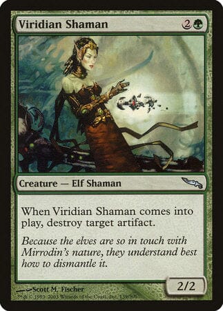 Viridian Shaman [Mirrodin] MTG Single Magic: The Gathering  | Multizone: Comics And Games