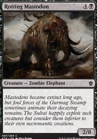 Rotting Mastodon [Khans of Tarkir] MTG Single Magic: The Gathering  | Multizone: Comics And Games