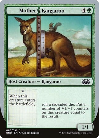 Mother Kangaroo [Unsanctioned] MTG Single Magic: The Gathering  | Multizone: Comics And Games