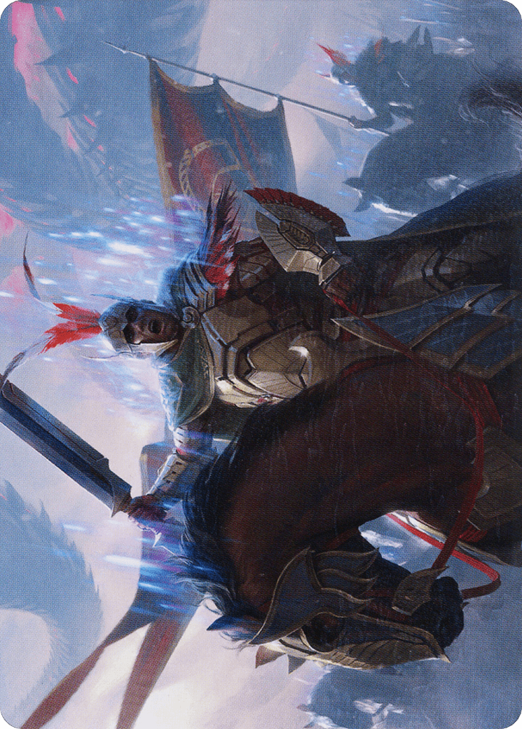 Marshal of Zhalfir Art Card [March of the Machine Art Series] MTG Single Magic: The Gathering  | Multizone: Comics And Games