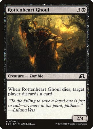 Rottenheart Ghoul [Shadows over Innistrad] MTG Single Magic: The Gathering  | Multizone: Comics And Games