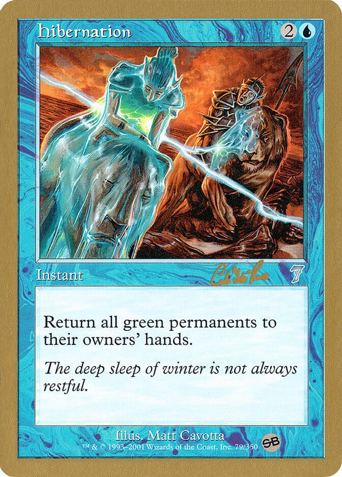 Hibernation (Carlos Romao) (SB) [World Championship Decks 2002] MTG Single Magic: The Gathering  | Multizone: Comics And Games