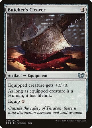 Butcher's Cleaver [Duel Decks: Blessed vs. Cursed] MTG Single Magic: The Gathering  | Multizone: Comics And Games