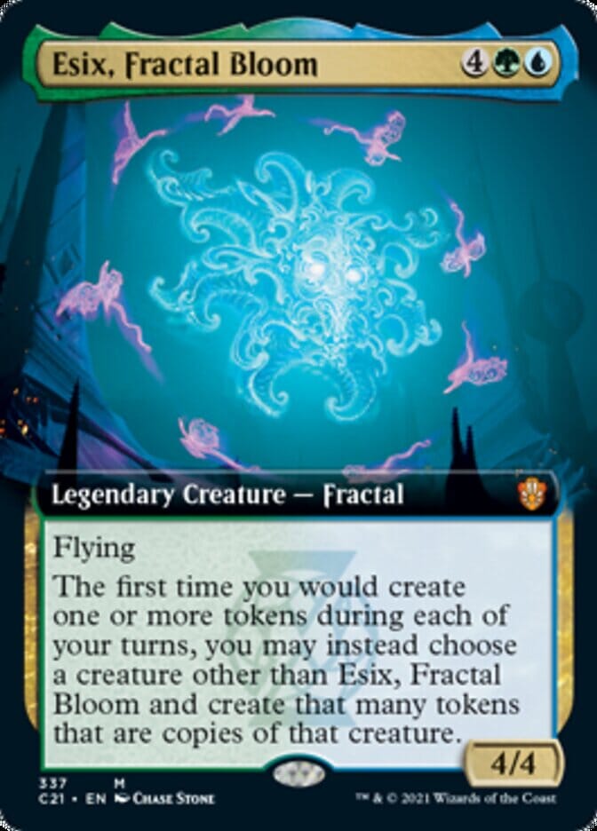 Esix, Fractal Bloom (Extended) [Commander 2021] MTG Single Magic: The Gathering  | Multizone: Comics And Games
