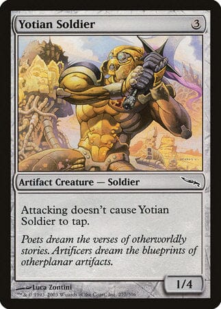 Yotian Soldier [Mirrodin] MTG Single Magic: The Gathering  | Multizone: Comics And Games