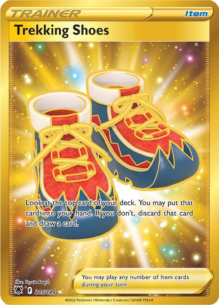 Trekking Shoes (215/189) [Sword & Shield: Astral Radiance] Pokemon Single Pokémon  | Multizone: Comics And Games