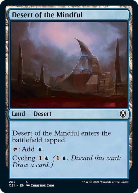 Desert of the Mindful [Commander 2021] MTG Single Magic: The Gathering  | Multizone: Comics And Games