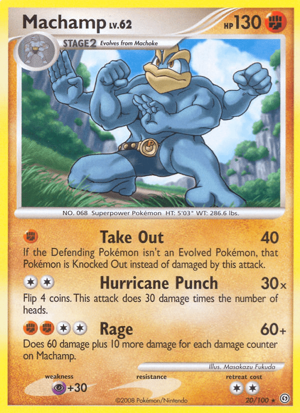 Machamp (20/100) [Diamond & Pearl: Stormfront] Pokemon Single Pokémon  | Multizone: Comics And Games