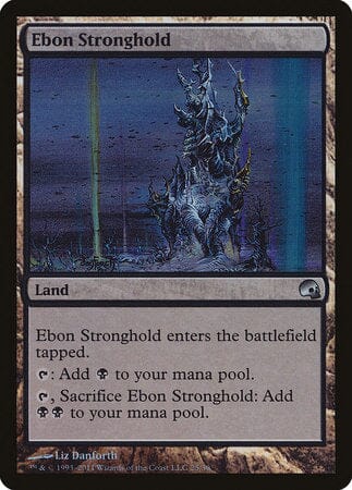 Ebon Stronghold [Premium Deck Series: Graveborn] MTG Single Magic: The Gathering  | Multizone: Comics And Games