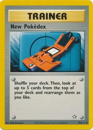 New Pokedex (95/111) [Neo Genesis Unlimited] Pokemon Single Pokémon  | Multizone: Comics And Games
